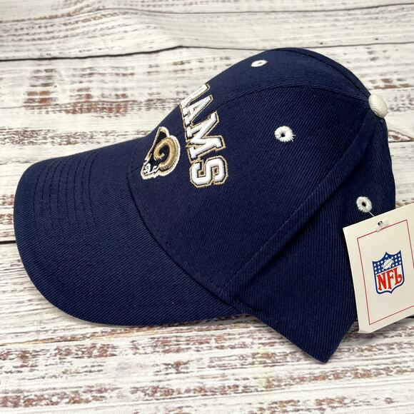 St Louis Rams NFL Hat Logo Adjustabke New with Tags - Picture 3 of 6